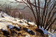 85 Scendiamo verso la Forcella di Spettino